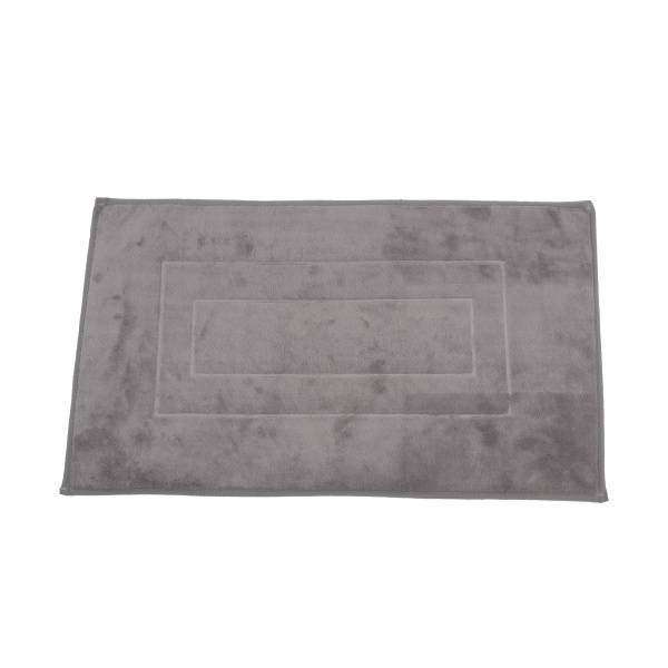 Коврик для ванной комнаты 40х70 см серый 34404-14