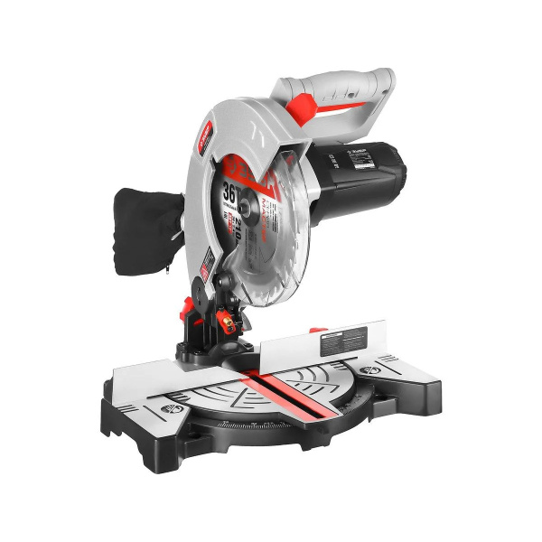 Пила ЗУБР "МАСТЕР" торцовочная, 210 мм, 1400 Вт, 5500 об/мин, лазер ЗПТ-210-1400 Л