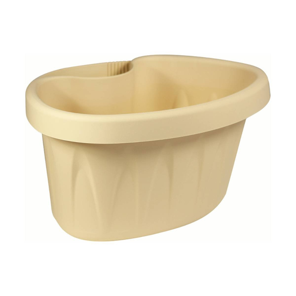 Кашпо IDEA АЛИЦИЯ на водосточную трубу 3,5л. Белая Глина