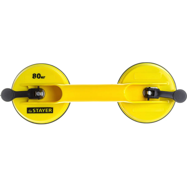 Стеклодомкрат STAYER "MASTER" MAXLift, пластмассовый, двойной, 80кг