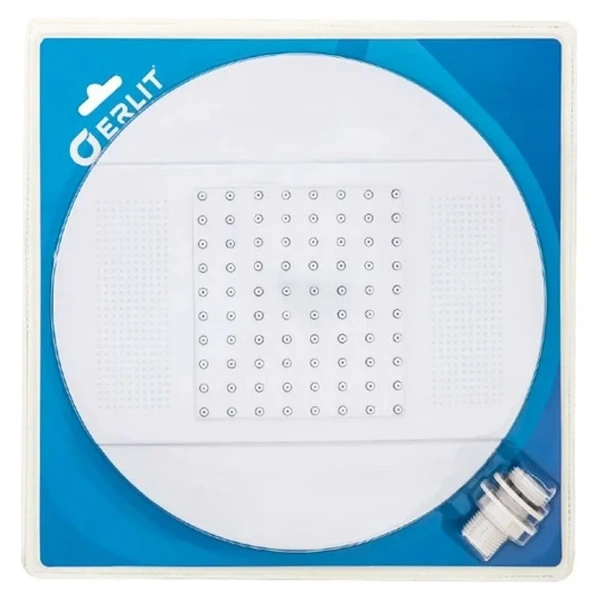 Душ верхний Erlit белый 250 мм без подсветки БЛИСТЕР Душ верхний Erlit белый 250 мм без подсветки БЛИСТЕР