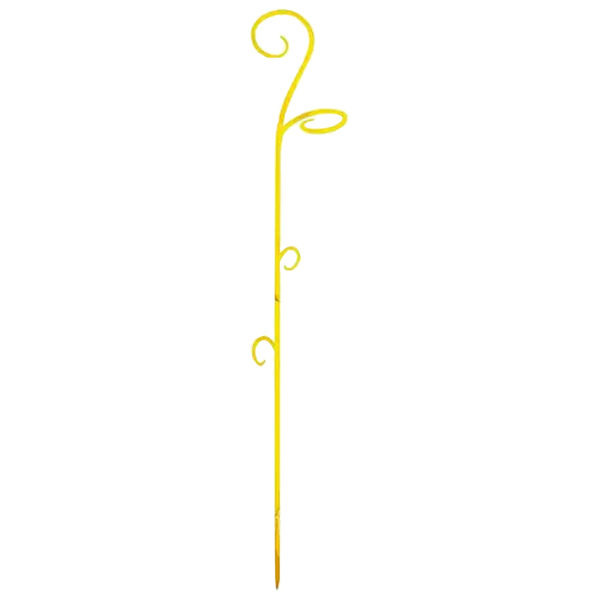 Опора орхидейная Желтая 60 см.