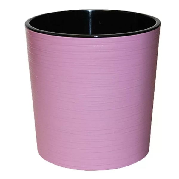 Горшок пластиковый с вкладкой, ВЕГА Вереск d.30 h.30 ВГ 30-30