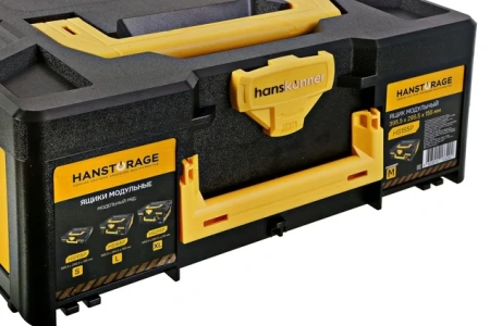 Ящик модульный Hanskonner, HS155P  единая система хранения HANSTORAGE, 395.5x295.5x155мм