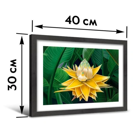 Картина в раме Нежный цветок 30х40 см PM-3411