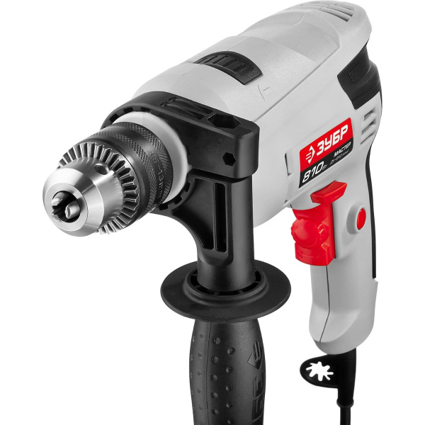 Дрель ЗУБР "МАСТЕР" ударная, патрон 13мм, реверс, сталь 10 мм / бетон 13 мм / дерево 20 мм, 710Вт