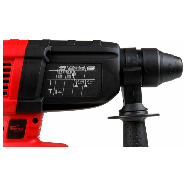 Перфоратор аккум. WORTEX CRH 1824-2 в кор. ALL1 SOLO, арт.CRH182420029