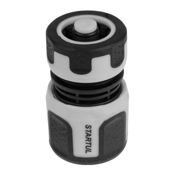 Муфта быстросъемная 1/2"(5/8") с автостоп. STARTUL GARDEN (ST6017-06-1/2), арт.ST6017-06-1/2