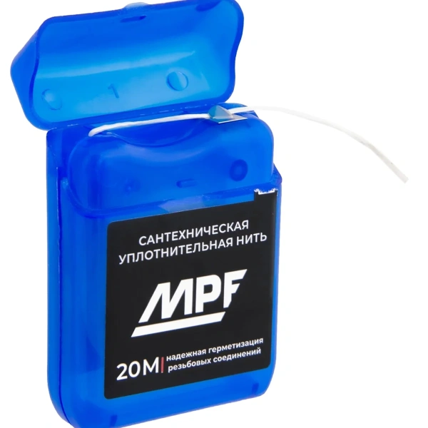 Нить сантехническая для резьбовых соединений MPF 20м, MP-У