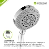Лейка для душа GROSS AQUA Spa XL 8 режимов GA5030