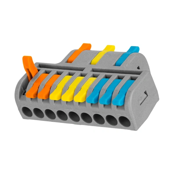 КЛЕММА РАЗВЕТВИТЕЛЬНАЯ СКР-439 4мм2, 5шт/упак TDM