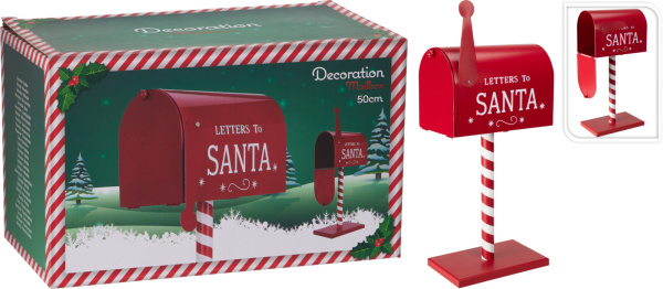 Ящик почтовый декоративный Для Санты 50 см AAE444600 К
