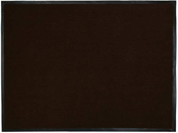 Коврик влаговпитывающий, ребристый “TRIP” 90*120 см "VORTEX", коричневый / 8