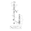 Смеситель д/р или биде Grohe 23770000 Start Flow