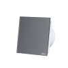 ВЕНТИЛЯТОР ВЫТЯЖНОЙ 100/ЗАКРЫТЫЙ -СЕРЫЙ-СТЕКЛО VT/VENTI-GL100/FLAT GLASS/Φ100MM/15W/GREY/BEARING AIR