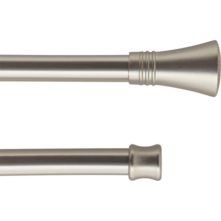 Карниз телескопический двойной Luance LOTUS 120-210 см D19 SILVER 795512099