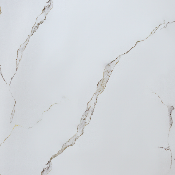Панель настенная (гибкий мрамор) Карака белая КL 8228 122х280см