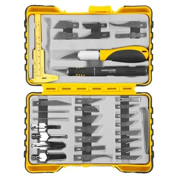 Набор STAYER "PROFI": Резцы по дереву, 33шт