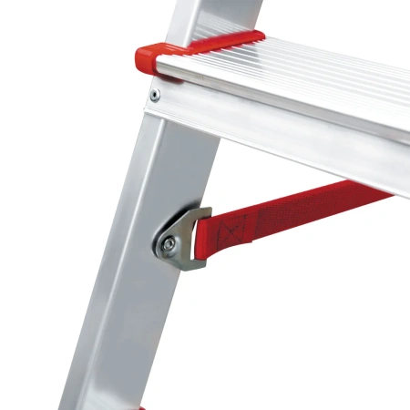 Стремянка ал. Новая Высота NV 3115, 1х6 ступ. 80 мм, органайзер