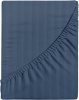 Простыня Verossa Stripe на резинке 160х200 см 30 см борт Sapphire