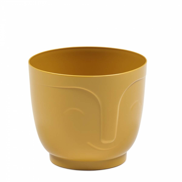 Кашпо ATENA 165, 2,2 л. Горчичный, LA197-15
