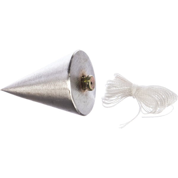 Отвес конусный, 300 г, шнур 5 м// MATRIX