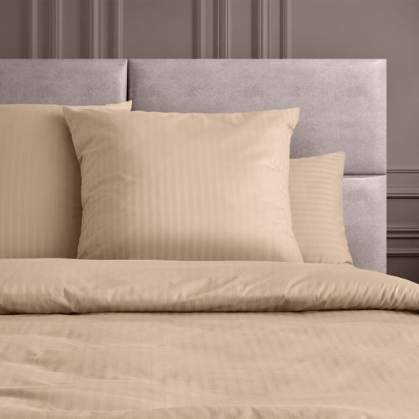 Комплект постельного белья Verossa Stripe Bronze 2 сп нав 70х70 см 747396 Комплект постельного белья Verossa Stripe Bronze 2 сп нав 70х70 см 747396