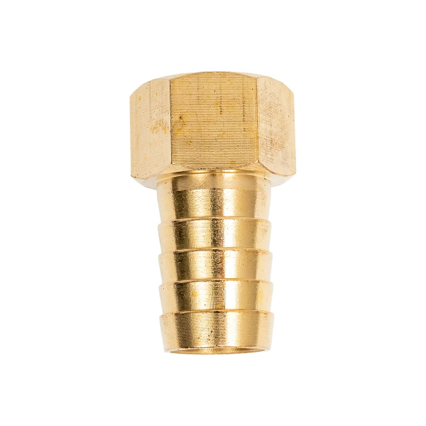 Соединение внутр. резьба 1/2" х елочка 19 мм (латунь) ECO