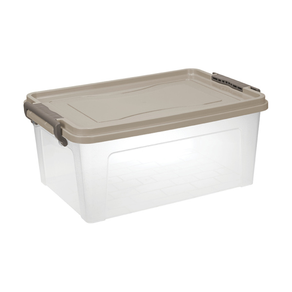 Контейнер для хранения прямоугольный IDEA 3,6л 310х200х90мм Капучино