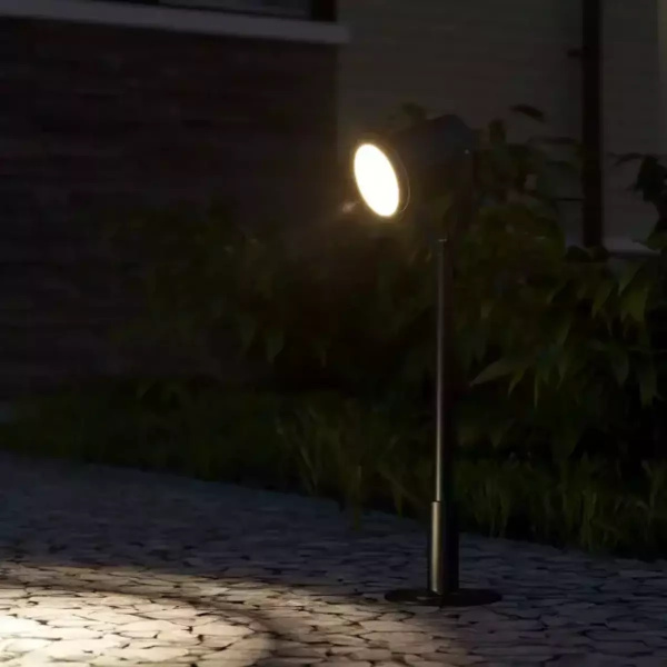 Светильник садово-парковый Gauss Sonata ландшафтный, 1xGU10, 90x70x475mm, 170-240V / 50Hz, Max.35W, 