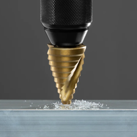 Сверло ступенчатое, 9-12-15-18-21-24-27-30-33-36 мм, HSS, спирал. проф., трехгр. хвостовик// Matrix