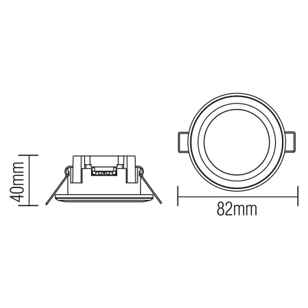 Спот Horoz 016-071-0005 5W BL 4200K 170-265V LED