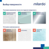Мыльница Milardo Easy проволока стальная черный матовый матовое стекло EASBWSGM42