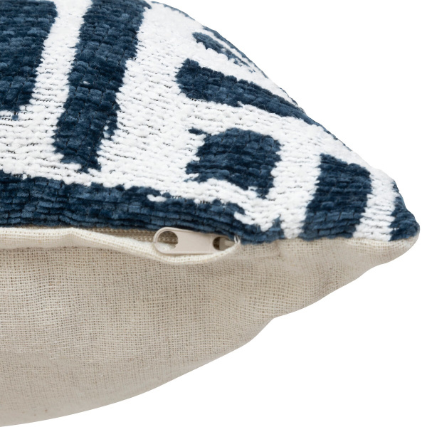 Подушка декоративная Atmosphera JENI 40х40 см Эгейский синий 204510E