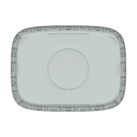 Корзина для белья АльтПласт Лен 75 л 43х32,1х60 см серый АП 373