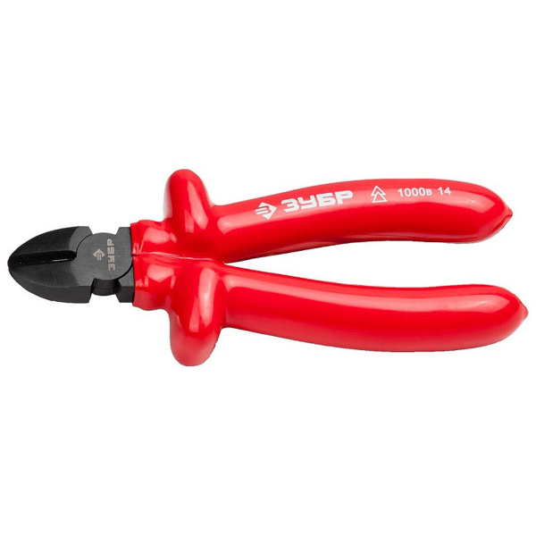 Бокорезы "ЭЛЕКТРИК" диэлектрические, высоковольтные до ~1000В, маслобензостойкая рукоятка, 160мм, ЗУ