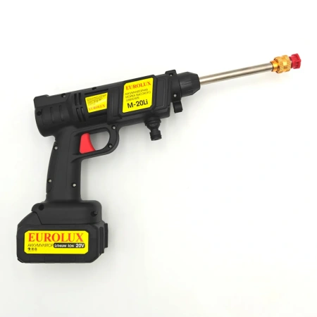 Мойка аккумуляторная Eurolux M-20Li (с 1 АКБ и ЗУ в комплекте)