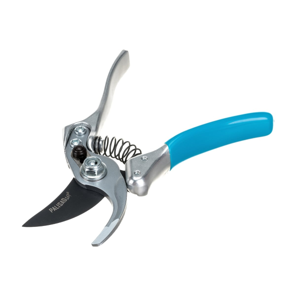 Секатор прямого реза, 210 мм, усиленный, нижняя рукоятка в ПВХ-оболочке, LUXE// Palisad
