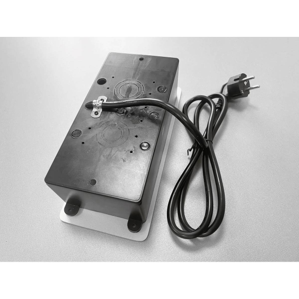 Бокс настольный на 2 розетки 200B, 1 USB, 1 Type-C, беспр. зарядка, 1,5 м., чёрный