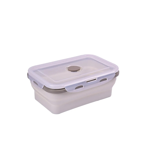 Контейнер для продуктов DH 16,5х11 см силиконовый складной DH0414-BS