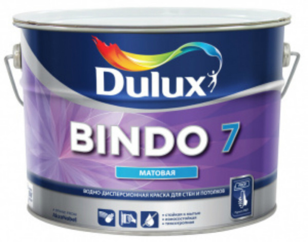 Краска Dulux Professional BINDO 20 полуматовая BC 9л
