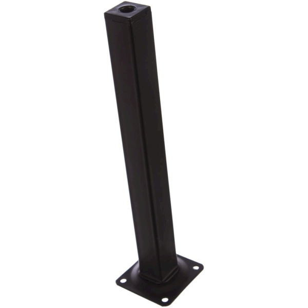 Ножка меб.25x25x250 (черный 1 шт)