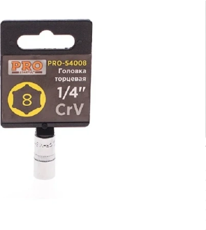 Головка 1/4" 8мм 6гр. PRO STARTUL (PRO-54008)