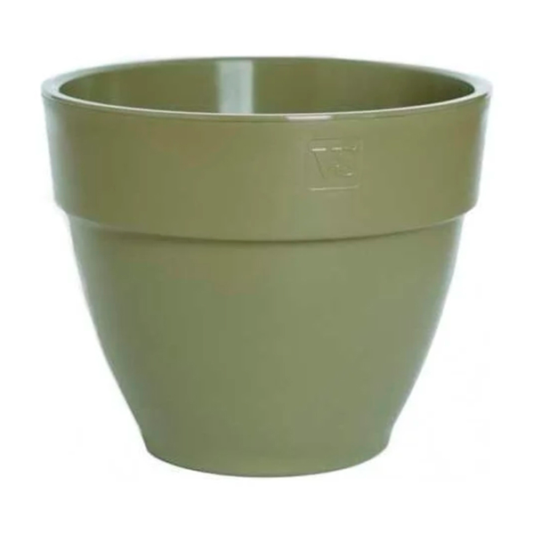 Горшок с дренажной системой Лори VipSet 6,7л оливка