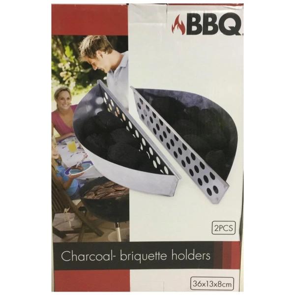 Лотки-разделители BBQ для угля 2 шт 36х13х8 см толщина 0,5 мм C83500700 К