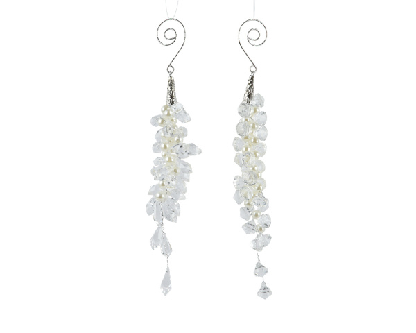 Украшение подвесное Серьги 15 см 2 вида в ассортименте 28422 Kmg