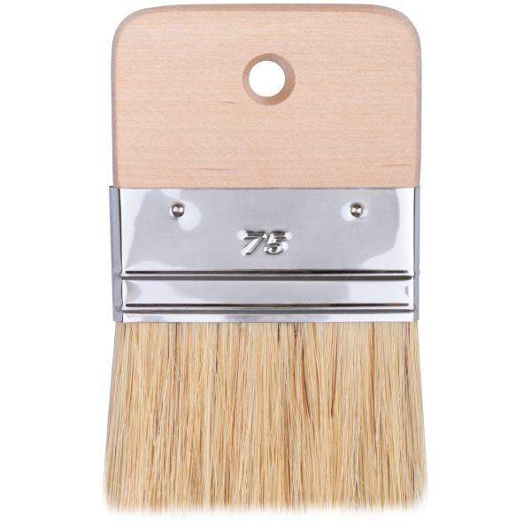Кисть для нанесения декоративных материалов, 75х9х51 мм 75 мм