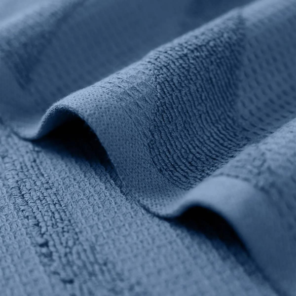 Полотенце Verossa Wave Texture 70х140 см 480г/м2 синий деним 797264