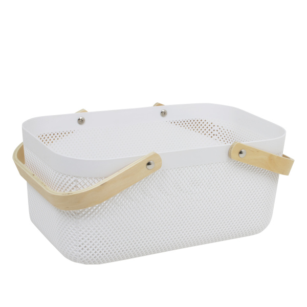 Корзинка сетка 40х21х18 см белая A09-9607 CN