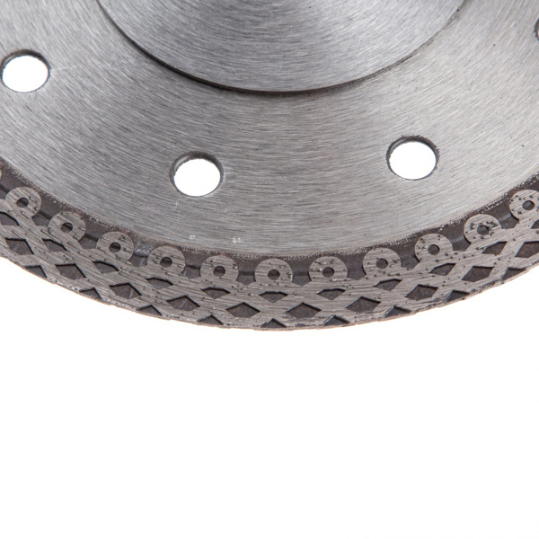 Диск алмазный отрезной сплошной, 125 х 22,2 мм,  тонкий сплошной влажная резка// Gross